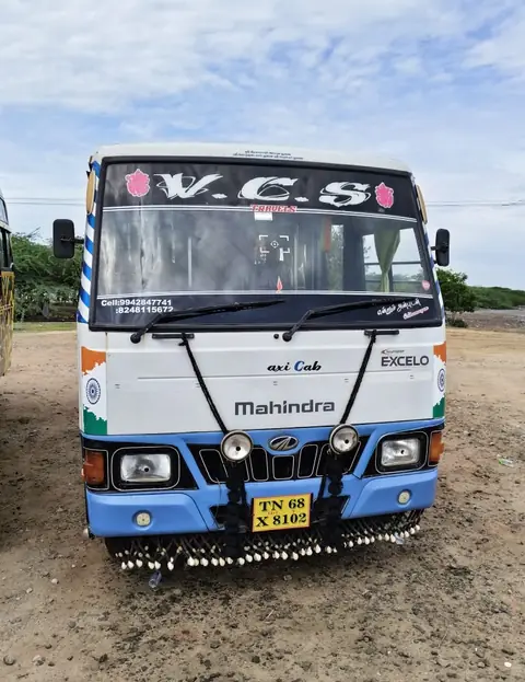 VCS Mahindra mini bus